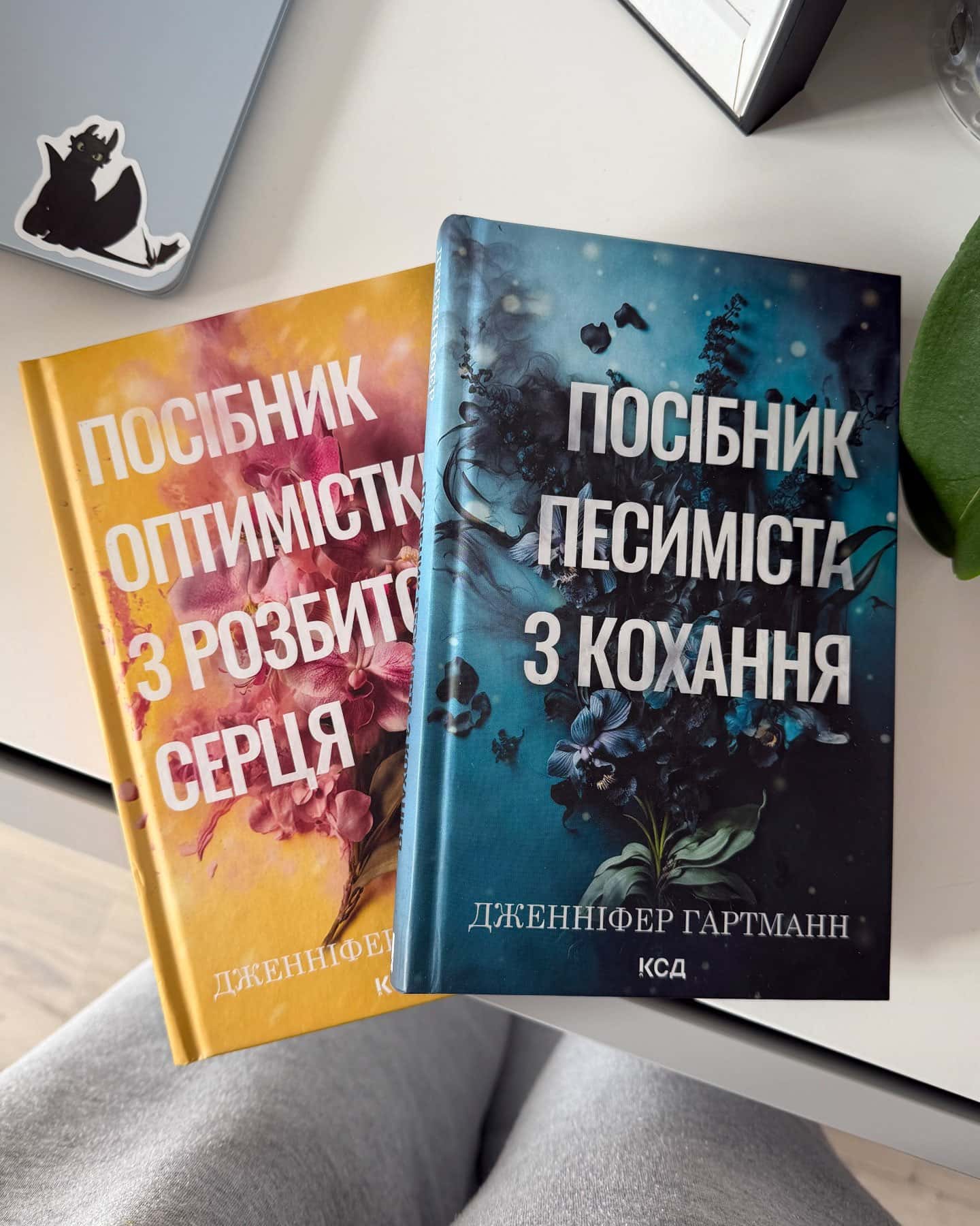 Посібник оптимістки з розбитого серця. Книга 1, Посібник песиміста з кохання. Книга 2 — Дженніфер Хартманн, Дженніфер Гартманн