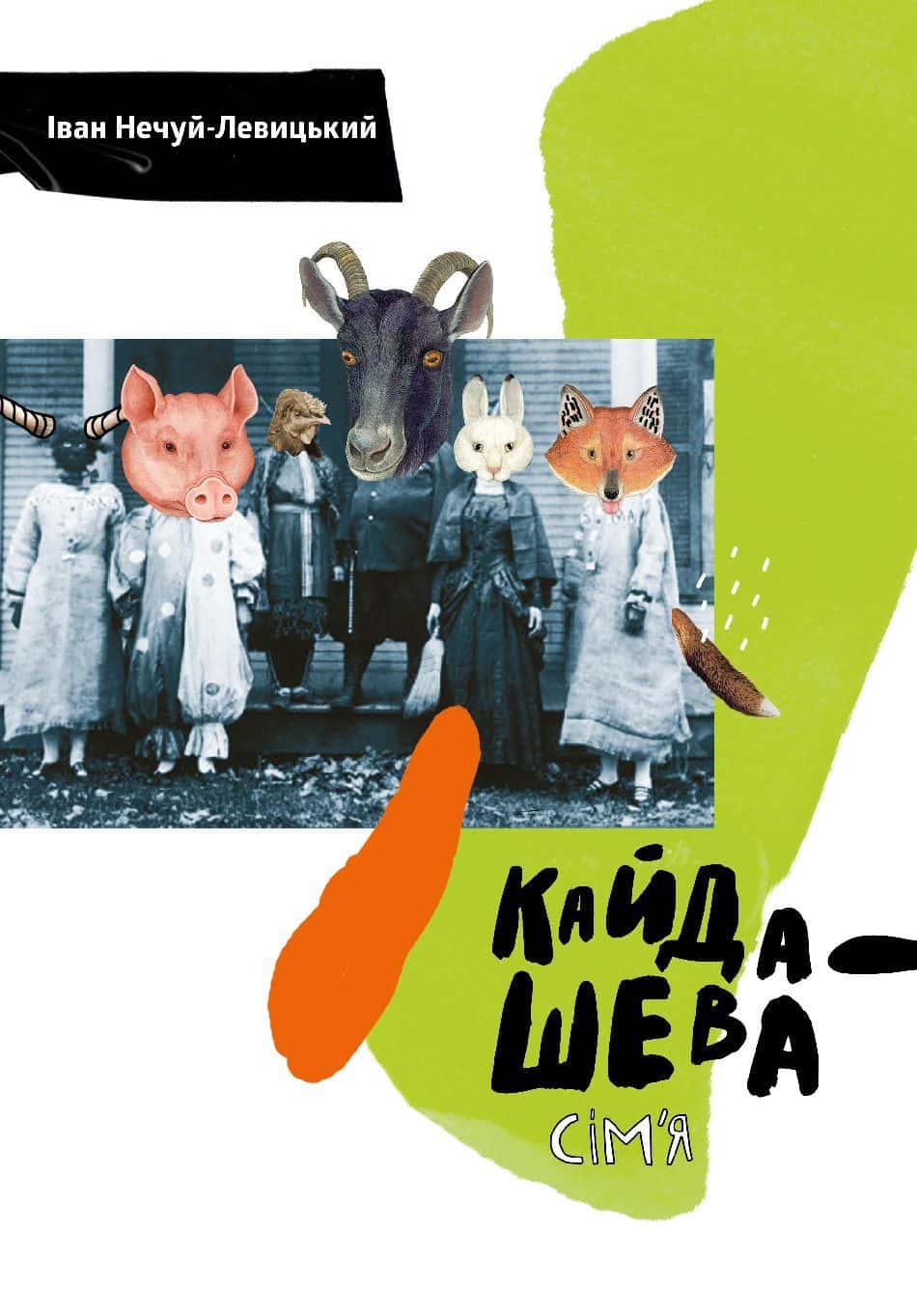 Обкладинка книги «Кайдашева сім'я» — Іван Нечуй-Левицький