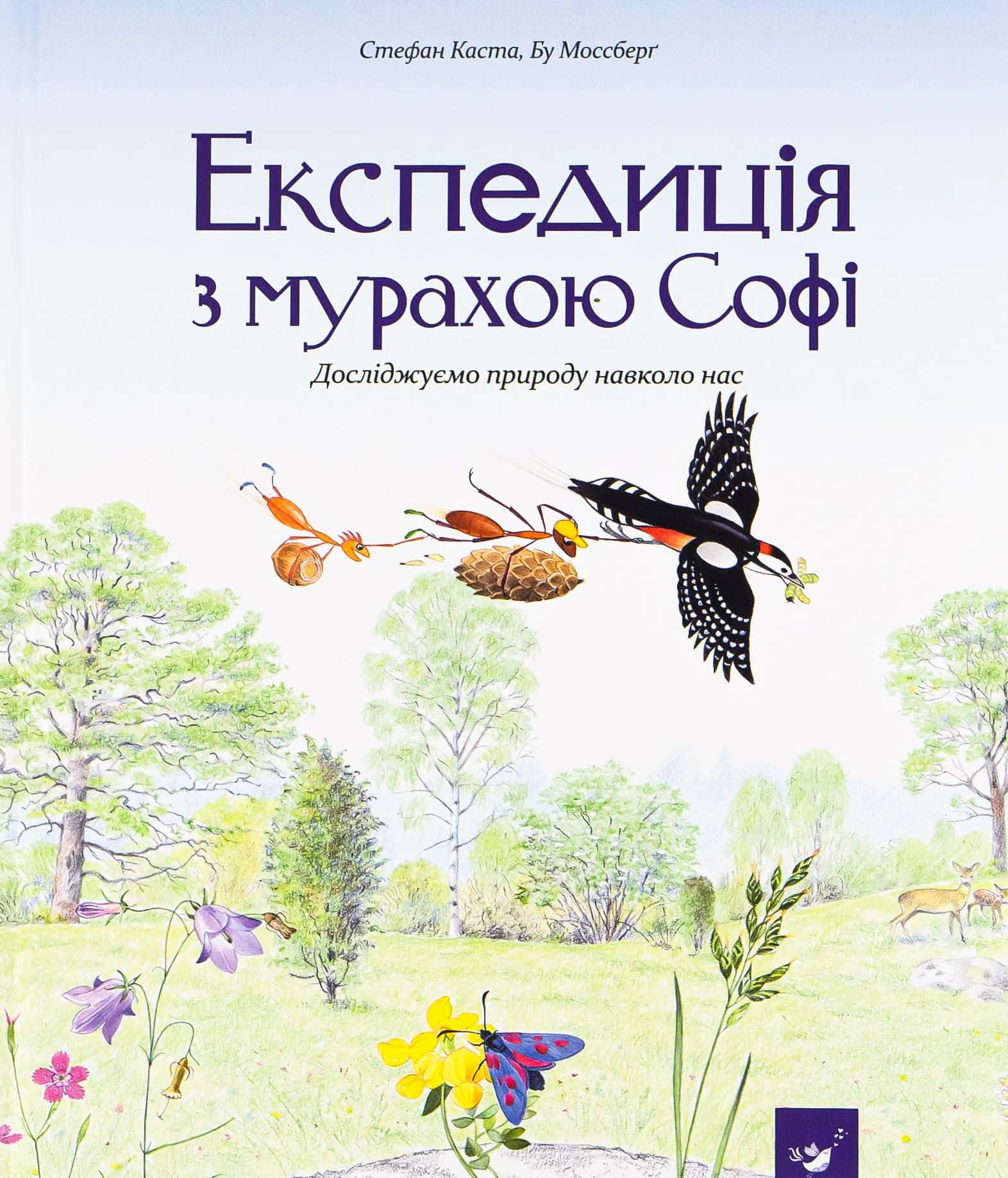 Обкладинка книги «Експедиція з мурахою Софі» — Стефан Каста