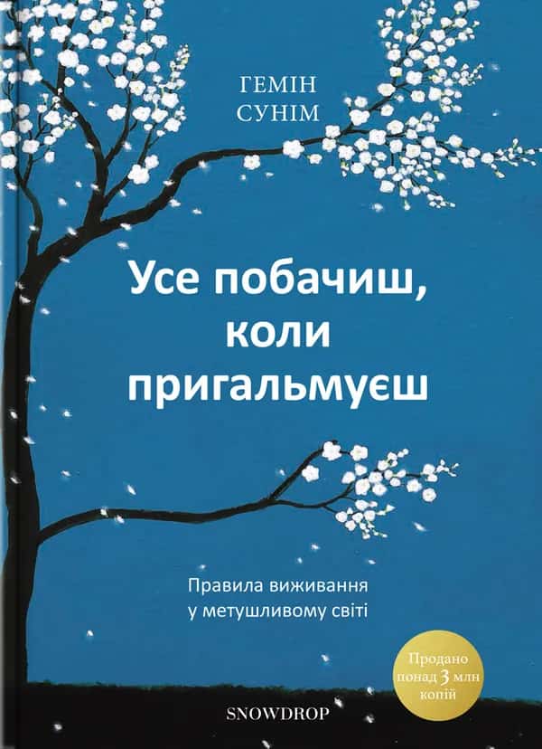 Обкладинка книги «Усе побачиш, коли пригальмуєш. Правила виживання у метушливому світі» — Гемін Сунім