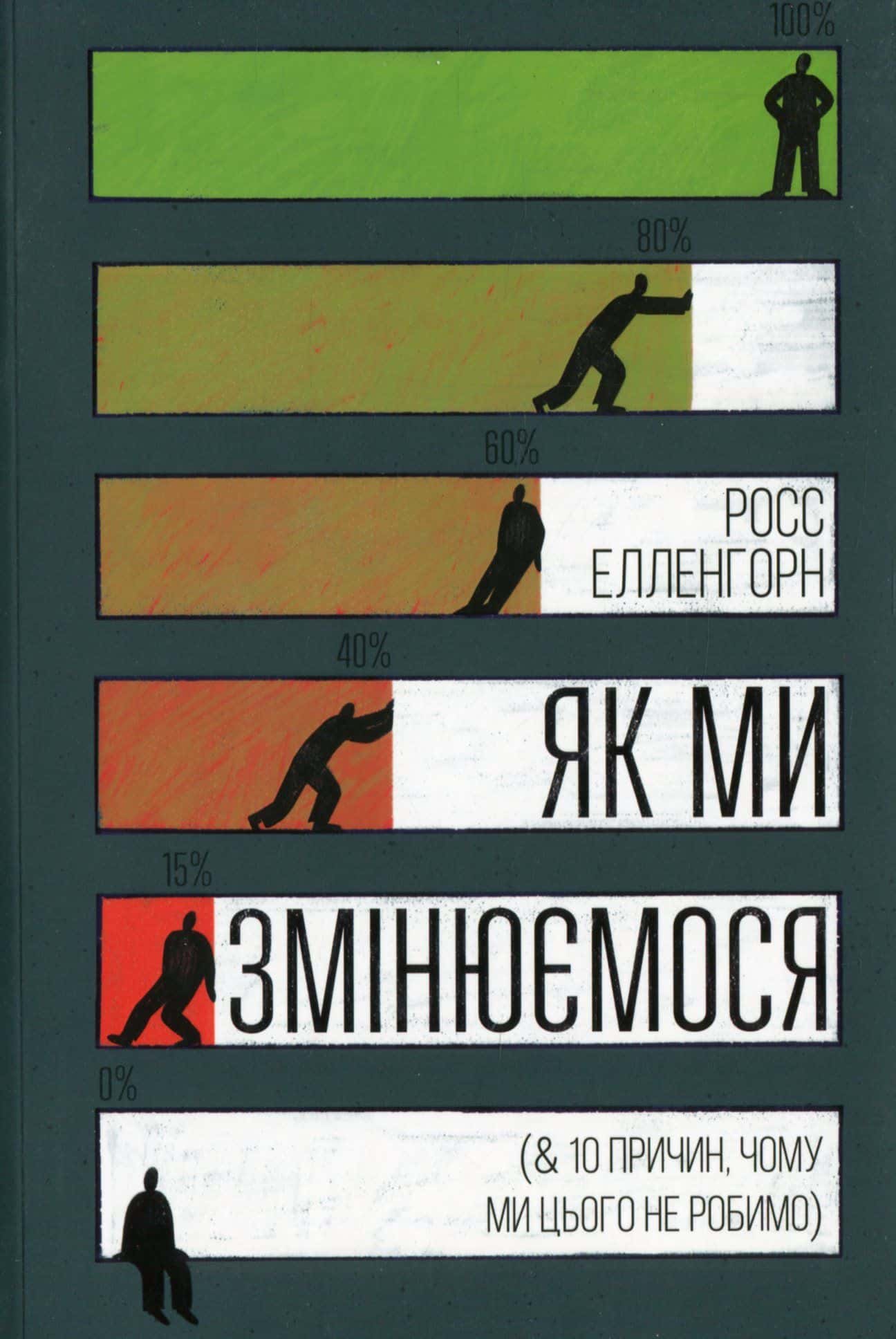 Обкладинка книги «Як ми змінюємося (& 10 причин, чому ми цього не робимо)» — Росс Елленгорн