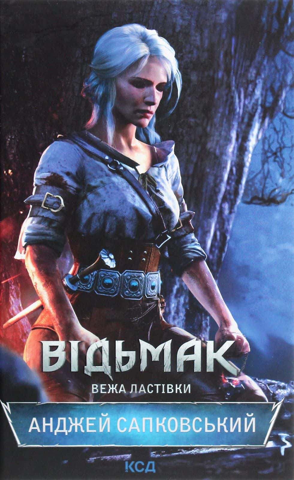 Обкладинка книги «Відьмак. Вежа Ластівки. Книга 6» — Анджей Сапковський