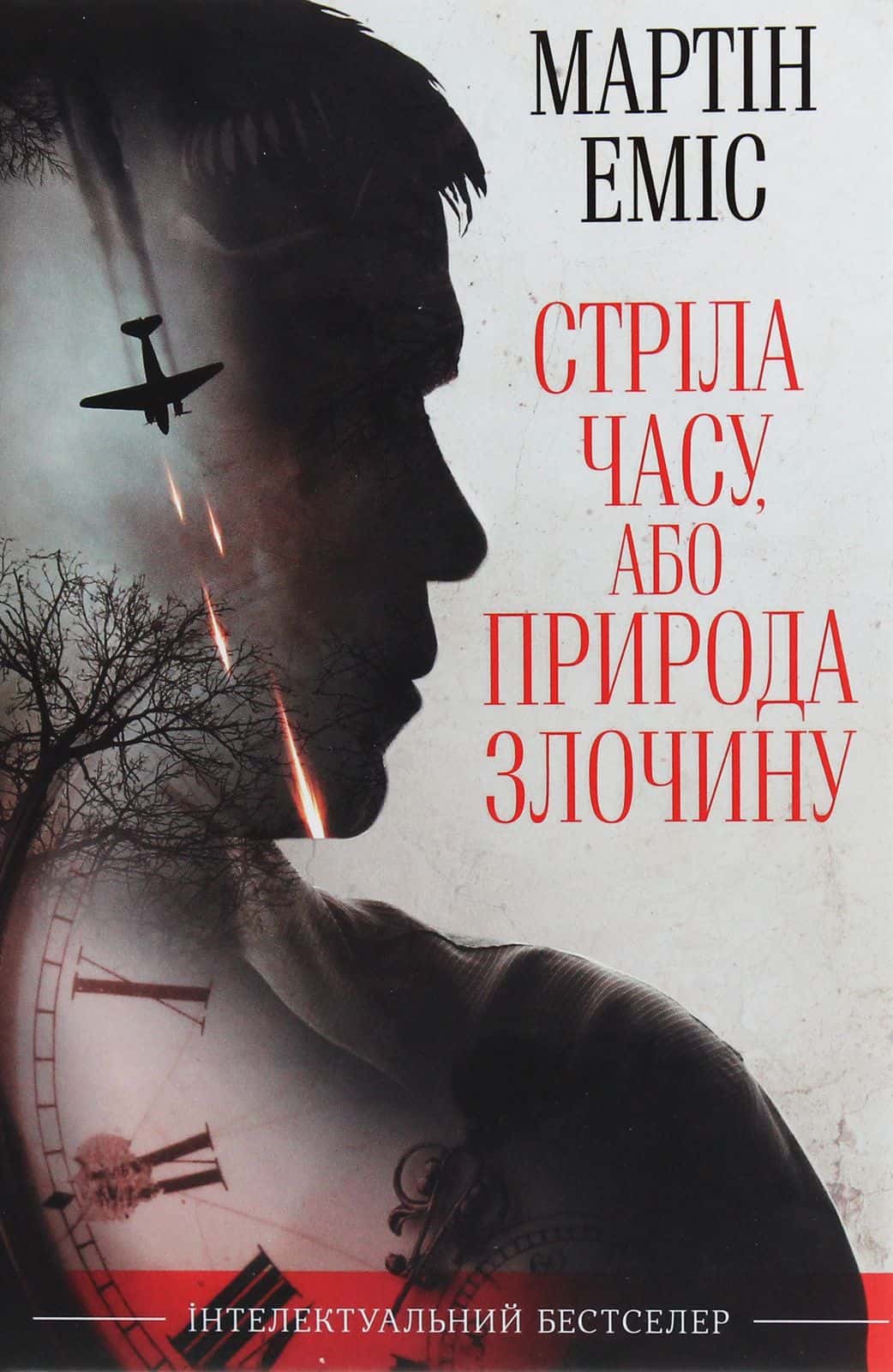 Обкладинка книги «Стріла часу, або Природа злочину» — Мартін Еміс